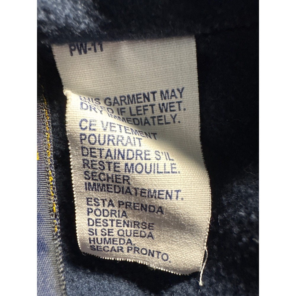 Vintage Tommy Hilfiger Golf Navy Windbreaker Poipu Bay Fleece Lined XL 105439 - Picture 5 of 14